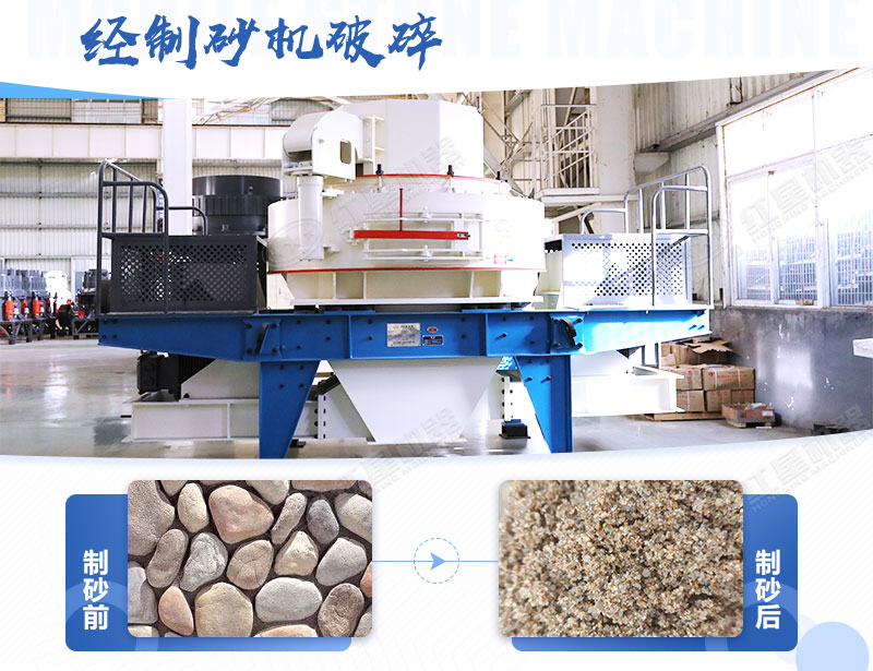 制砂機的沙子質量如何？能否用于混凝土路面？